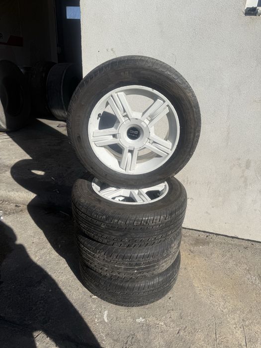 Jante 4x100 r 15 cu anvelope de vara 195/65/r15