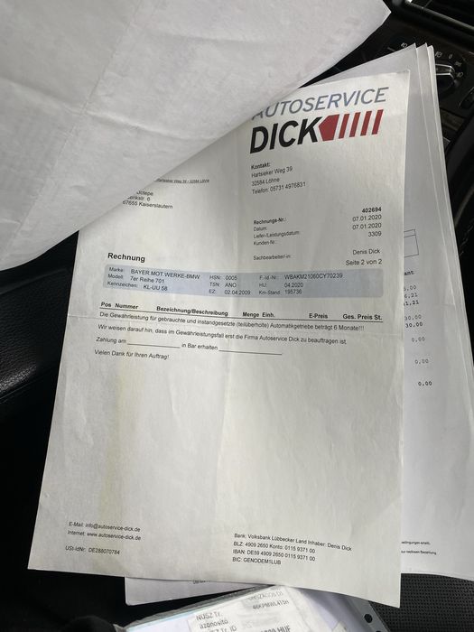 Bmw seria 730 model long euro 5