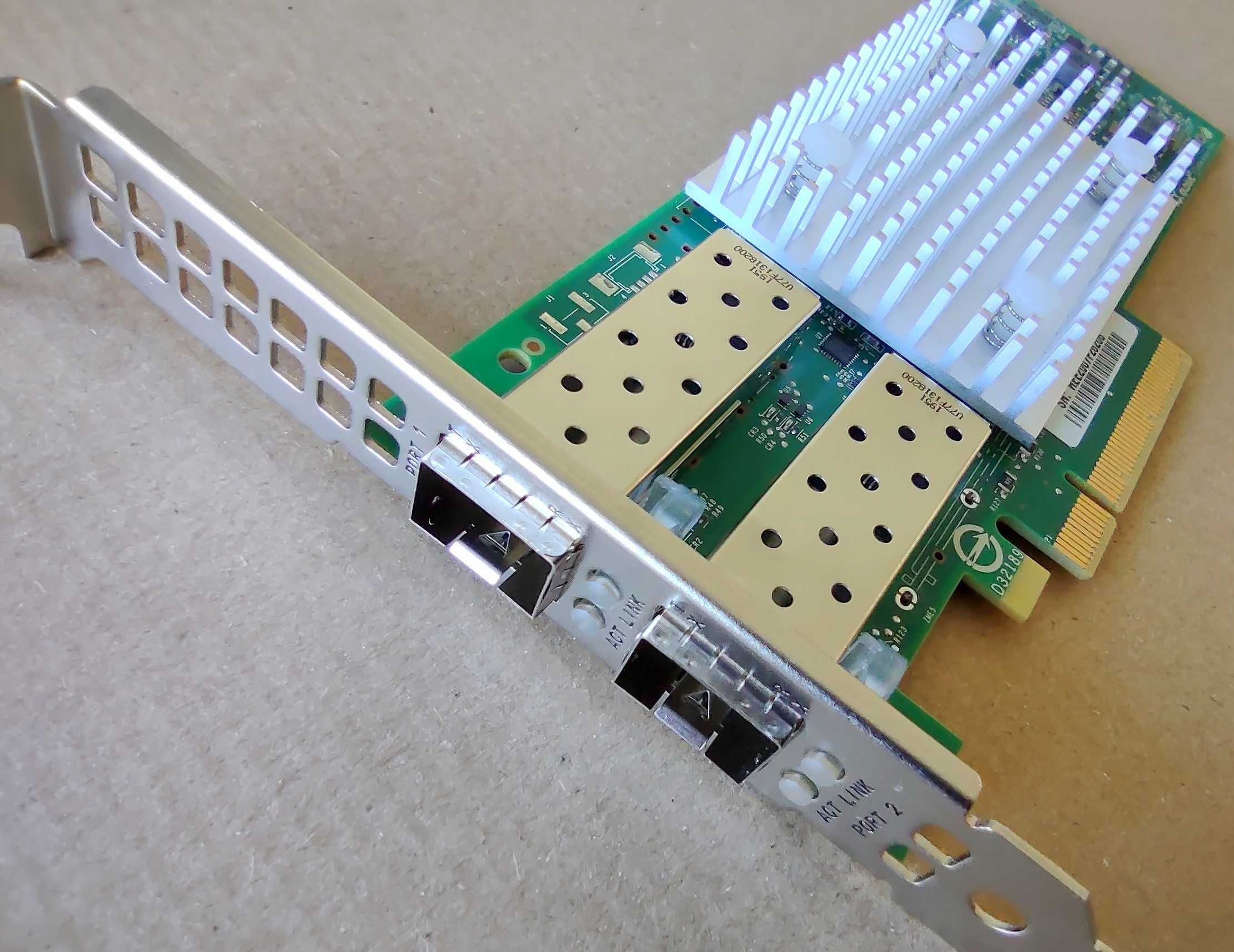 LAN Адаптер QL41262HFCU 051GRM 25Gb/10Gb CNA DP SFP28 SFP+ PCIe 3.0 x8