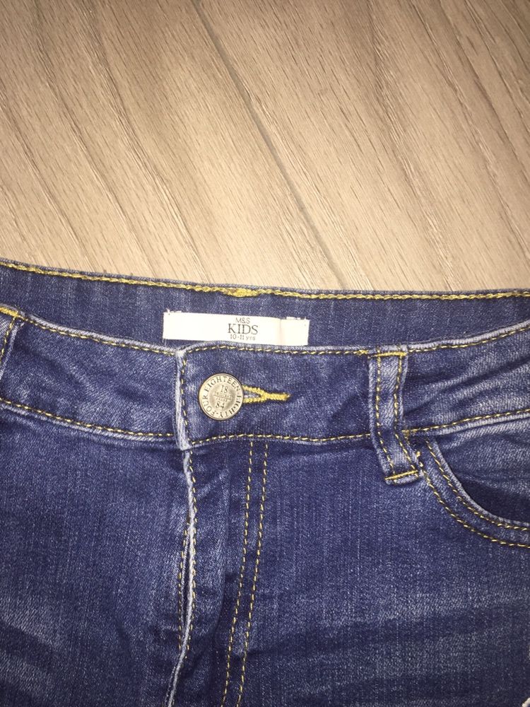 Set colanti si jeans M&S kids, ca noi, pt. 10-11 ani