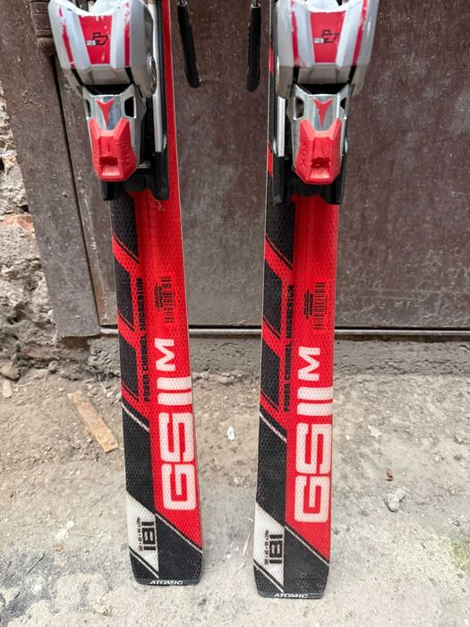Schiuri Atomic GS11M Race Carver 181 cm cu legături Neox 412