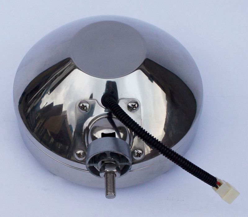 Proiector Camion 24V H3-70W Halogen cu ring LED Albastru