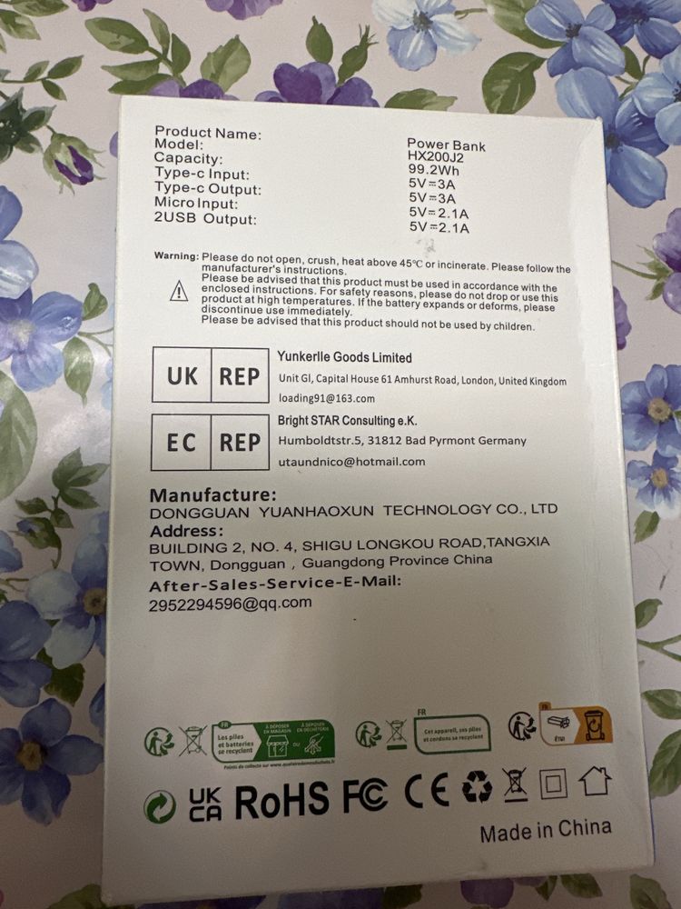 Power bank solar 20000mah,lanterna sigilat