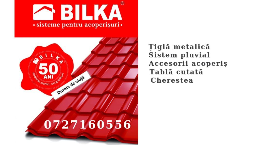 Bilka-Tigla Metalica 31 lei/MP