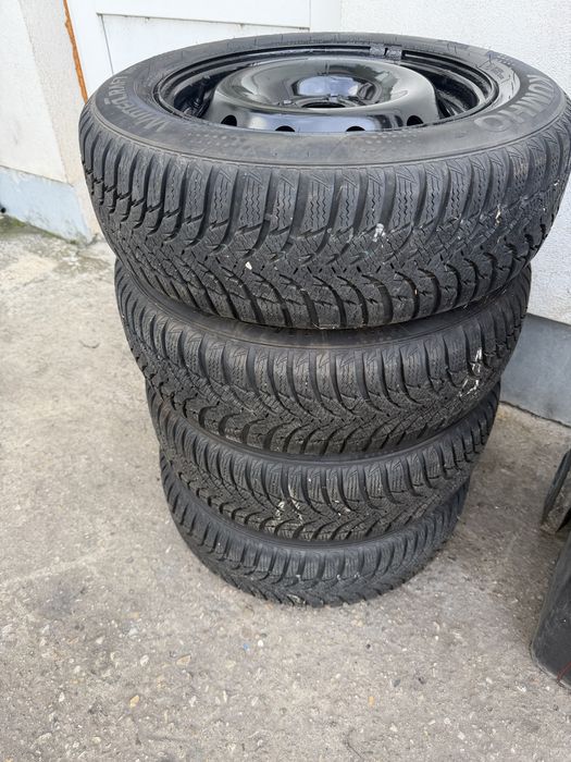 SET 4 ROTI Iarna MS 185/65/15 Dacia /Renault/ FIAT CU ANVELOPE NOI