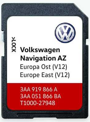 Card SD actualizare harti navigatii VW Skoda RNS 310 315 510 MIB2 STD