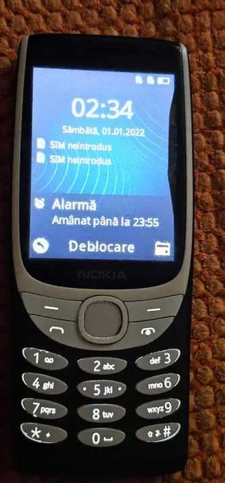 Telefon mobil Nokia 8210, Dual SIM, 4G, albastru

folosit