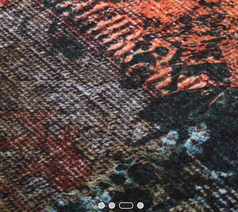 Перящ се килим vidaXL, пачуърк, 150x230 см