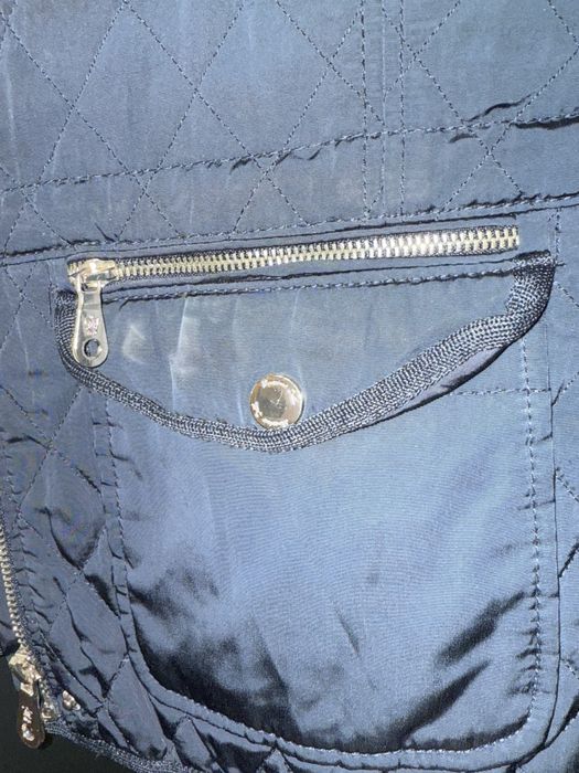 Тъмносиньо тънко яке Massimo Dutti