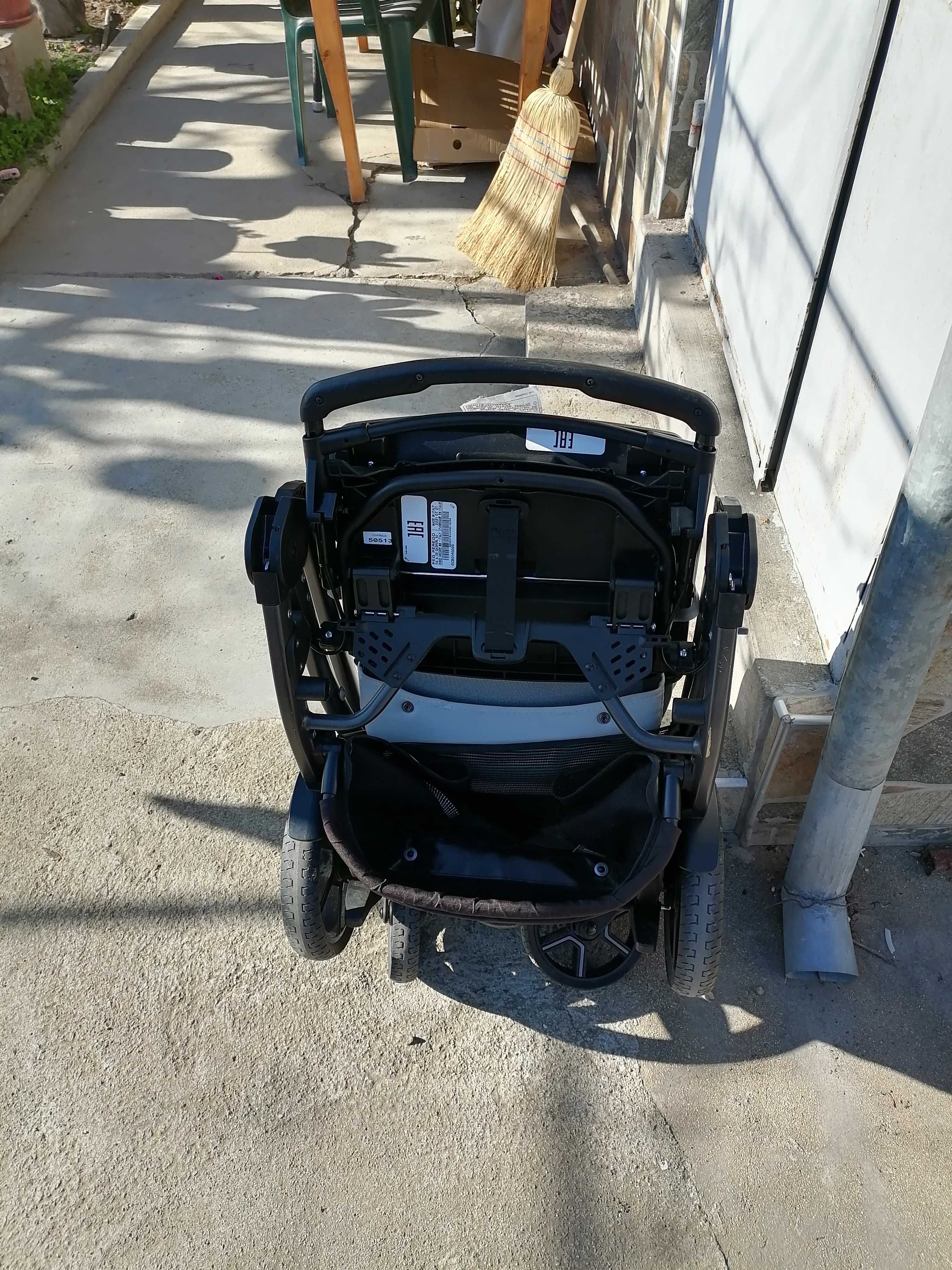 Продавам:Детска количка Peg Perego BOOK 51 ELITE MODULAR 3 В 1 MOONSTO