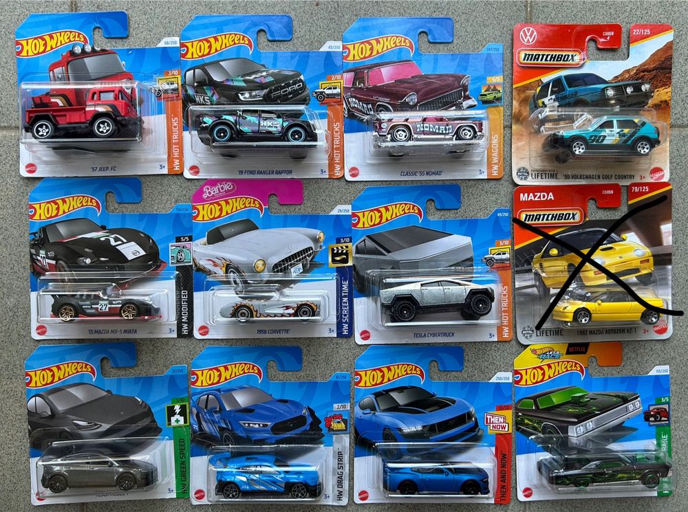 Hot wheels Matchbox 1:64