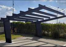 Suport panouri fotovoltaice - carport industrial