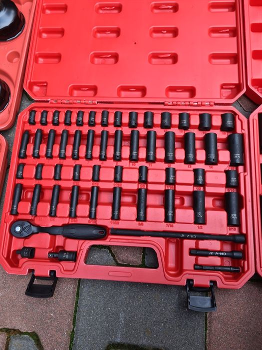 Trusa tubulare impact Chrome molibdem 54/48 piese 1/4 metric