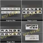 Litere scris RANGE ROVER LAND ROVER SPORT HSE pt capota si portbagaj