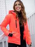 Geaca ski sport dama roz-neon