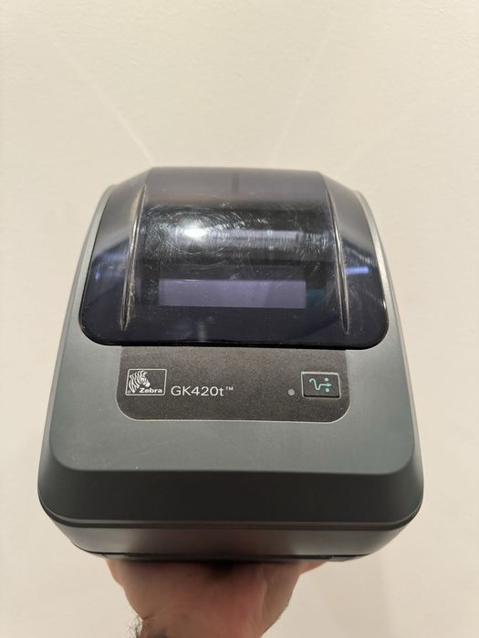 Imprimanta termica Zebra gk420t folosita o saptamana noua