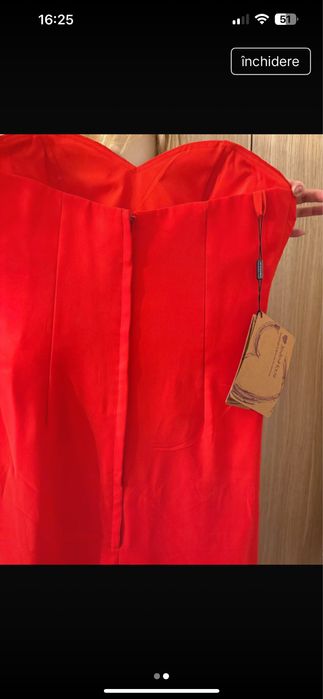 Rochia ocazie rosie noua.