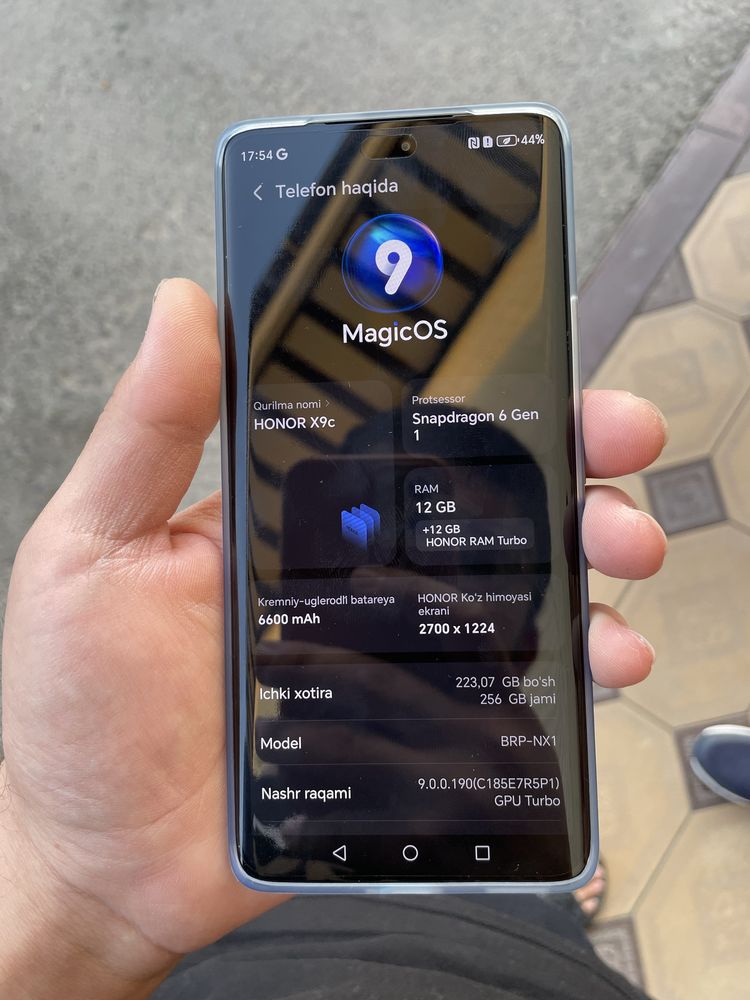 Honor X9c 12/256gb