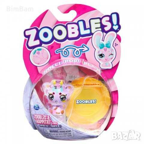 Трансформиращо се топче животинче със сцена ZOOBLES - различни модели