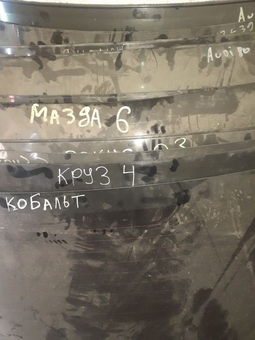Стекло заднее  мазда 6 круз кобальт Авео Равон Поло Дастер Логан