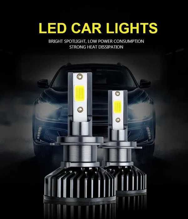 Bec LED Auto H4 Canbus Putere: 55W - 6000K / WHITE VISION - 2 Faze