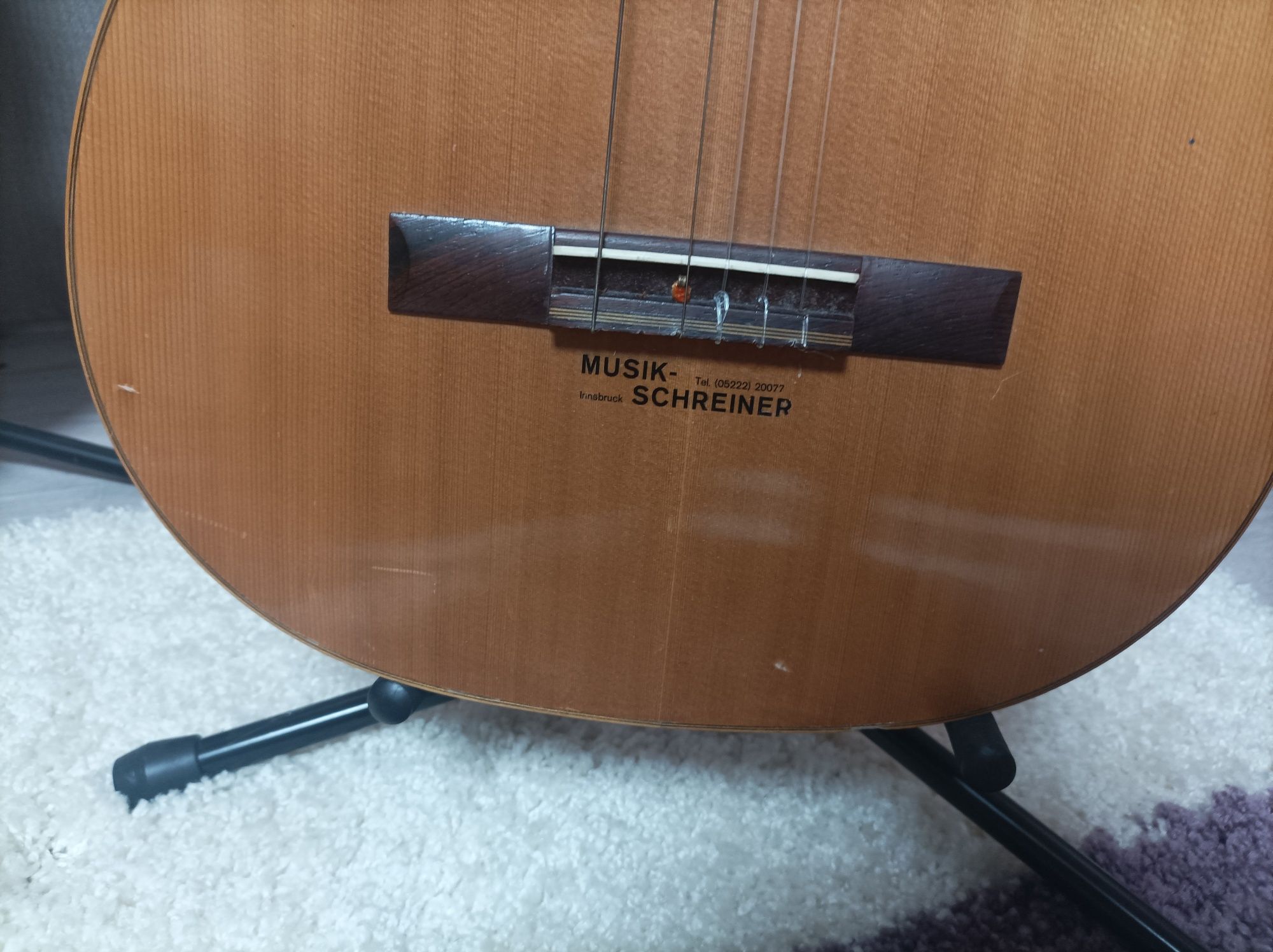 Класическа акустична китара Giannini AWN 70 Бразилия 1974г.