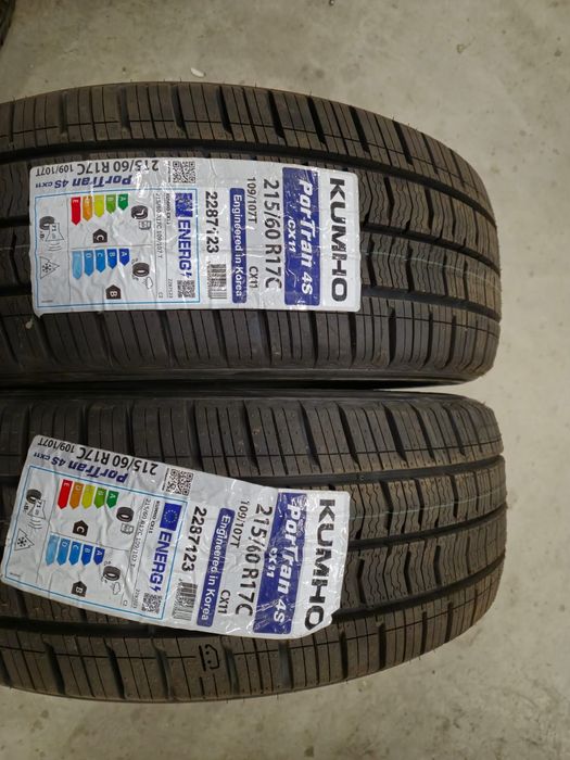 2 anvelope noi All Season Kumho 215 60 17C