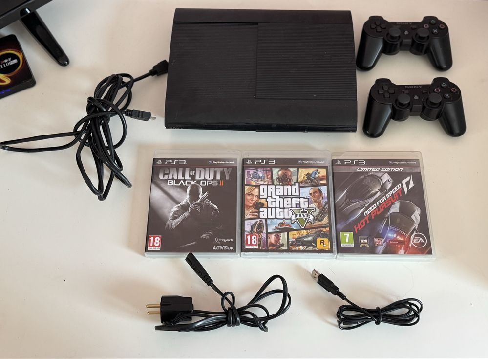 PS3 Slim 500GB Full Комплект.