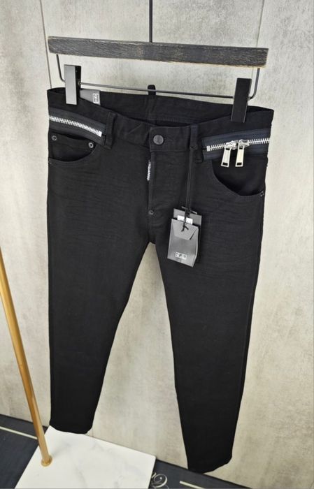 Oferta-Discount-Reducere-Promotie-Blugi-Jeans-Dsquared2-Negru-Premium