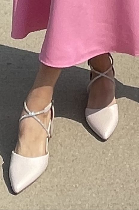 Новые туфли в нежном оттенке