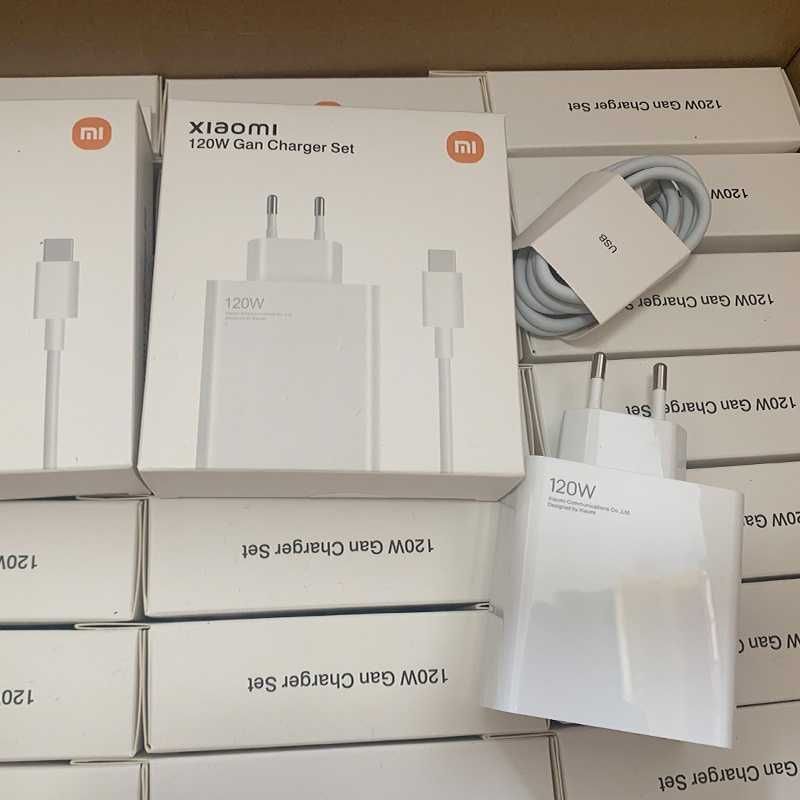 Зарядно устройство с кабел, Xiaomi 120W