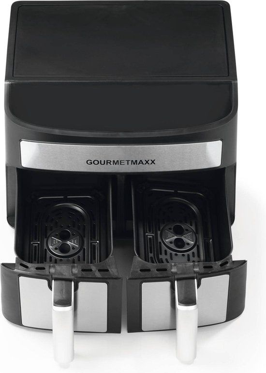 Gourmet Maxx 7L двукамерен фритюрник с горещ въздух, 2400 W