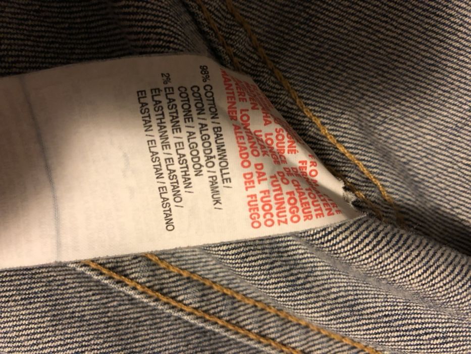 Jacheta jeans Puma marime S (36) femei