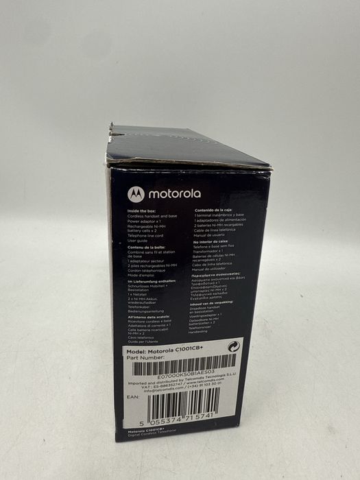 Telefon fara Fir Motorola C1001CB + Sigilat Culoare Negru G2