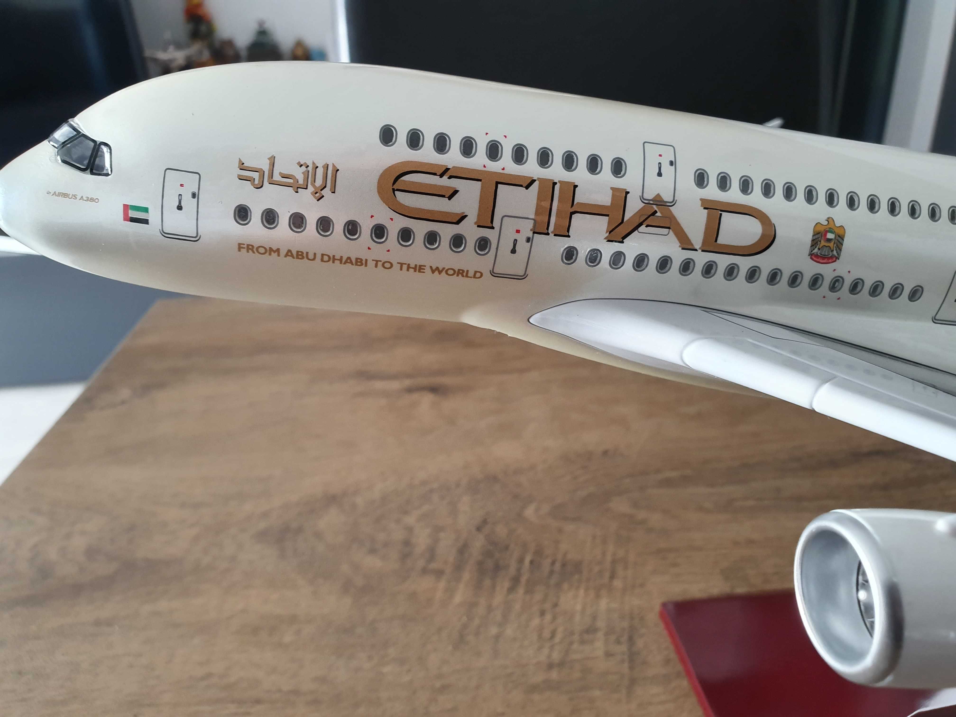 Macheta uriașă de avion Etihad | Decoratie | Perfect pentru Cadou