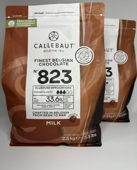 Шоколад Callebaut Sicao молочный, темный, белый