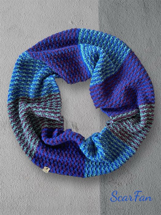 Дамски Handmade инфинити шалове с вълна