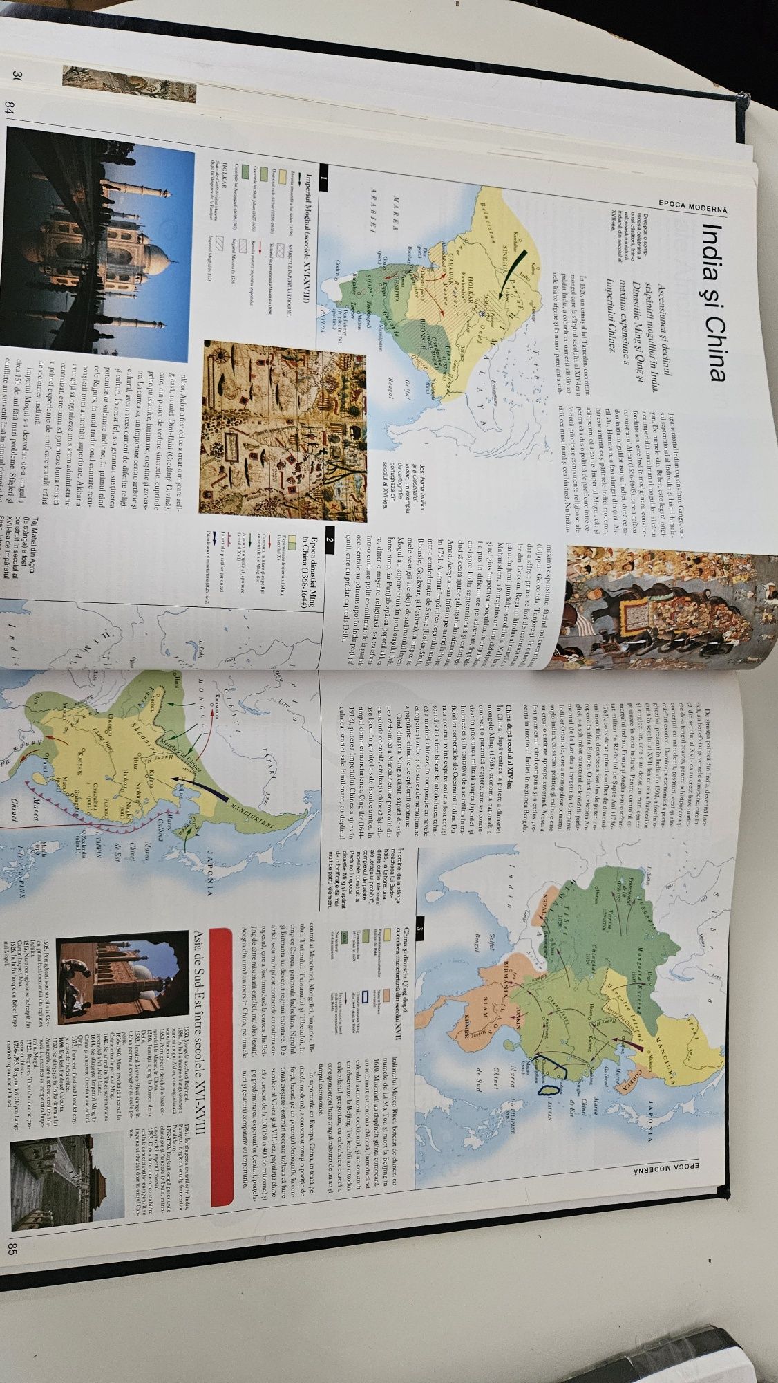 Atlas de istorie a lumii Istituto geografico de agostini