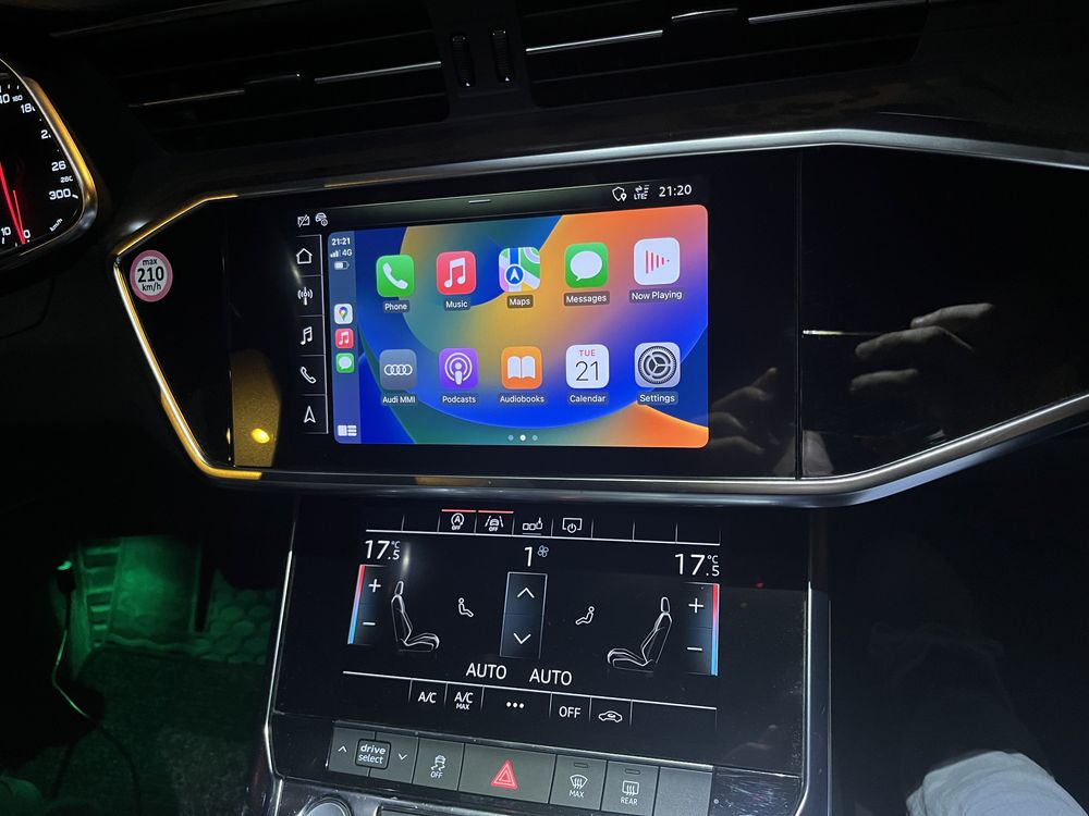 Activare Apple Carplay Abdroid Auto Harti 2025 Audi A6 A7 Porsche VW