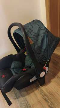 Бебешко столче/кошница за кола с адаптори Chipolino, авокадо, 0-13кг
8