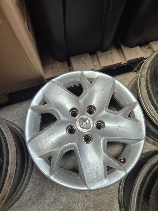 4 Jante Tabla Structurate 5x114.3 16'' OEM Renault Megane Fluence