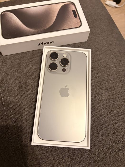 Vand Iphone 15 Pro Natural Titanium
