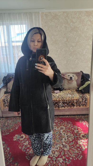 Дублёнка  удлиненная