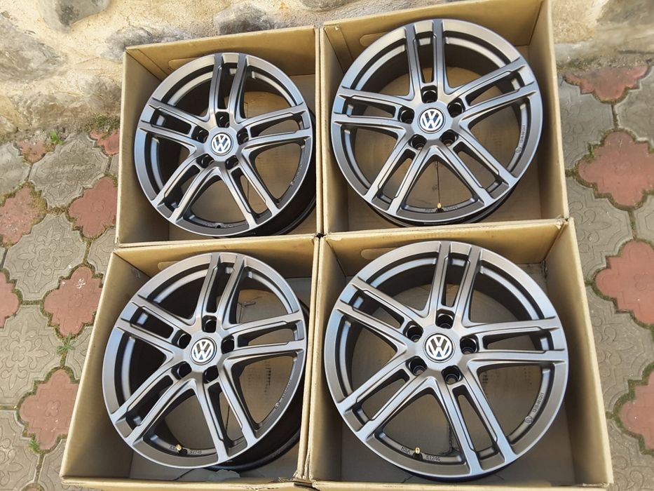 jante aliaj 17; 5x112; Vw Tiguan, Passat b6,b7,b8,CC, Alltrack, Sharan