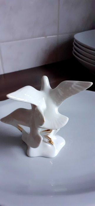 Bibelouri: ursuleț, cal, porumbei, cocoş, găină, câini