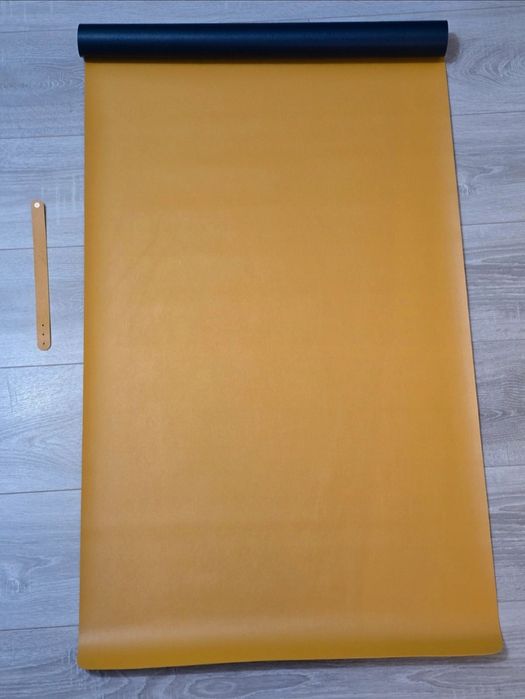 Covoraș birou 120x60 cm, PVC, impermeabil, nou