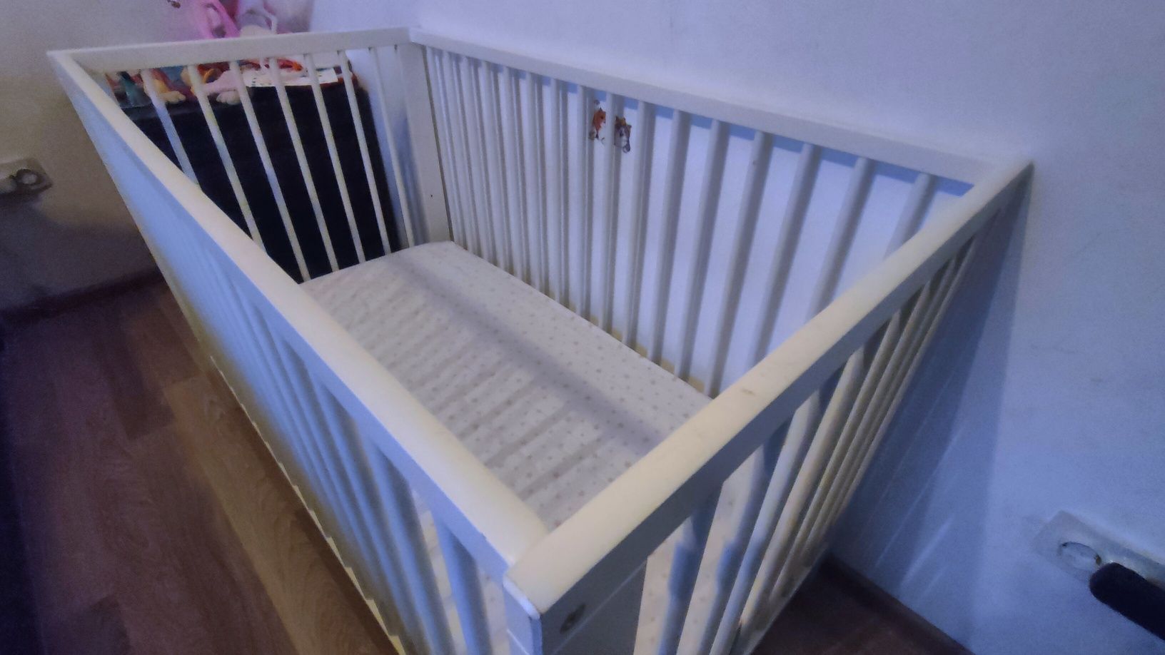Patut copil, Ikea Guliver cu saltea și protecții in stare impecabila.