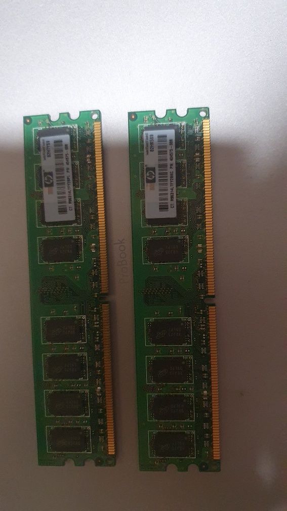 Kit memorie RAM 4GB (2x 2GB), DDR2, 666MHz, PC2-6400, pt. PC/Desktop