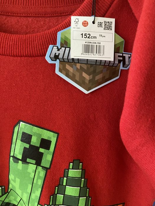 Нова ватирана блуза Minecraft