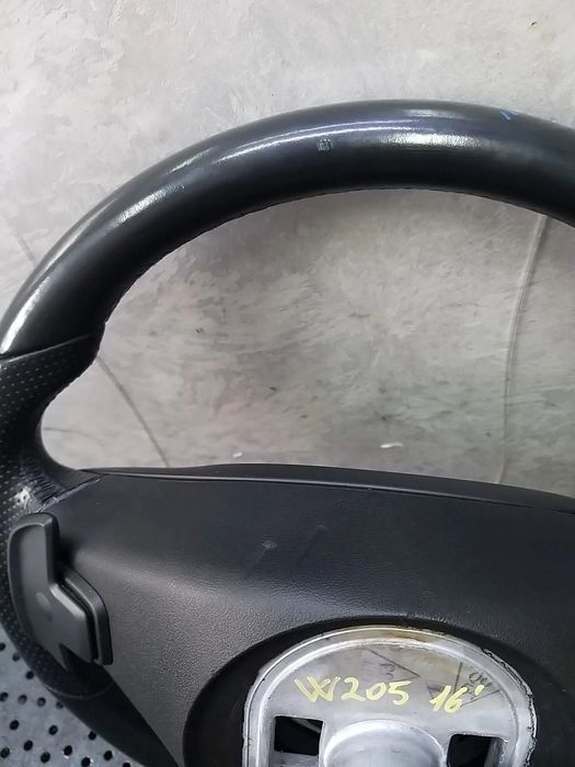 Volan piele in 3 spite cu comenzi si padele mercedes c class w205 a00046020039f38 308012099162